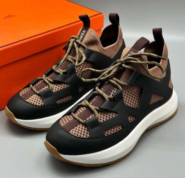 МУЖСКИЕ КРОССОВКИ HERMES 