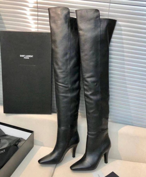 САПОГИ БОТФОРТЫ SAINT LAURENT 