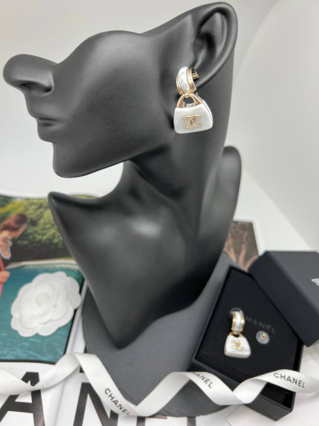 СЕРЬГИ CHANEL 74061 фото анонса