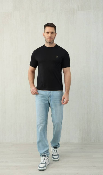 МУЖСКАЯ ФУТБОЛКА BRUNELLO CUCINELLI  75617 фото анонса