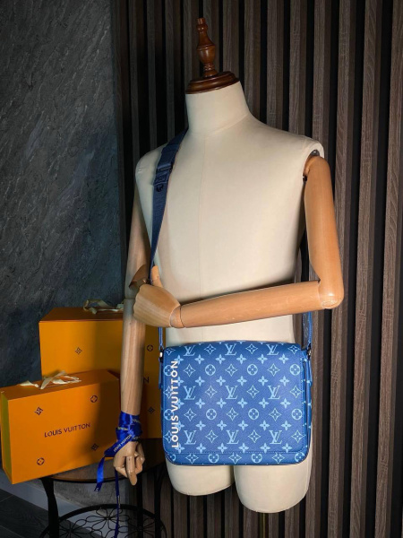 МУЖСКАЯ СУМКА МЕССЕНДЖЕР LOUIS VUITTON  63576 фото анонса
