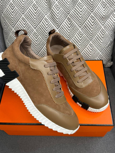 МУЖСКИЕ КРОССОВКИ HERMES  80060 фото анонса