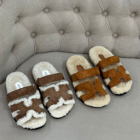 ШЛЕПКИ HERMES  61326 детальное фото товара