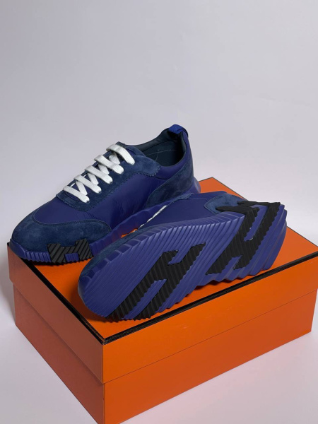 МУЖСКИЕ КРОССОВКИ HERMES  65681 фото анонса