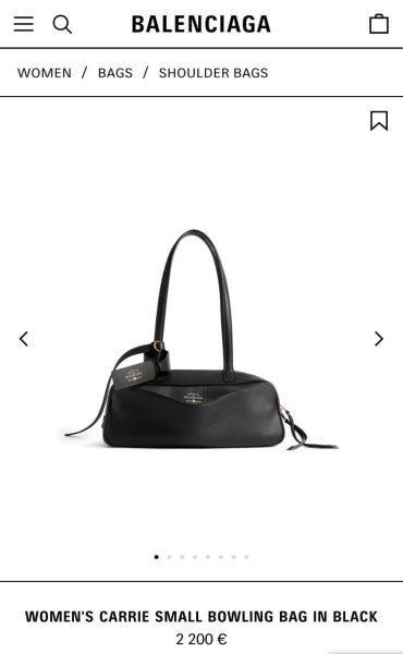 СУМКА BALENCIAGA CARRIE  75867 фото анонса