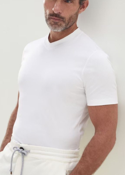 МУЖСКАЯ ФУТБОЛКА BRUNELLO CUCINELLI  60795 фото анонса