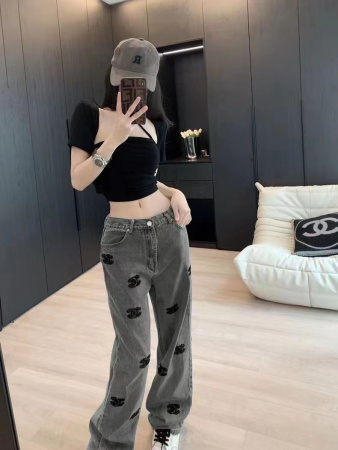 ДЖИНСЫ CHANEL  56698 детальное фото товара