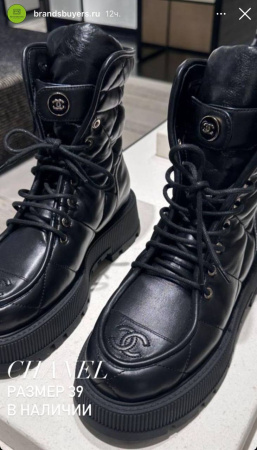 БОТИНКИ CHANEL  73104 детальное фото товара