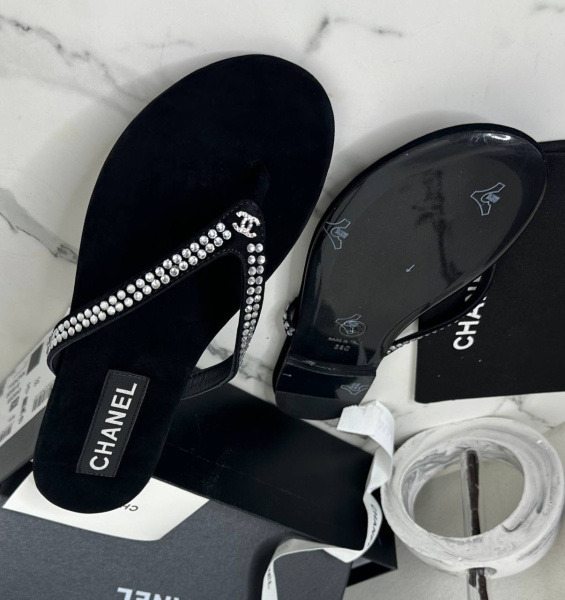 ШЛЕПКИ CHANEL  76079 фото анонса