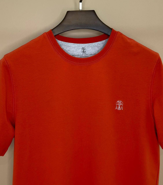 МУЖСКАЯ ФУТБОЛКА BRUNELLO CUCINELLI  66943 фото анонса