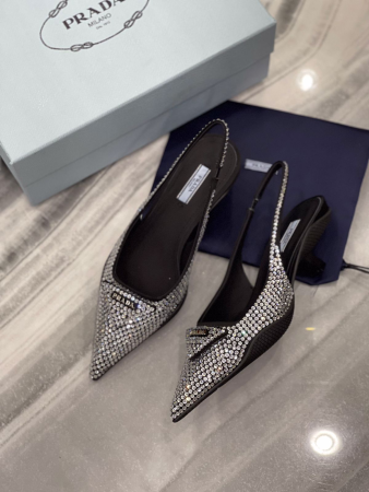 БОСОНОЖКИ PRADA 47016 детальное фото товара