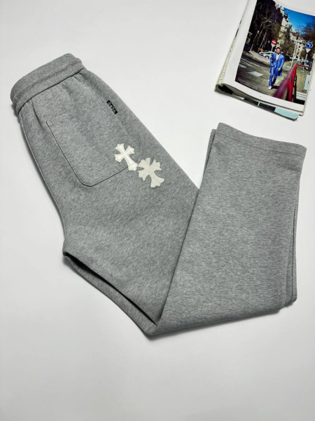 МУЖСКИЕ БРЮКИ CHROME HEARTS  72597 фото анонса