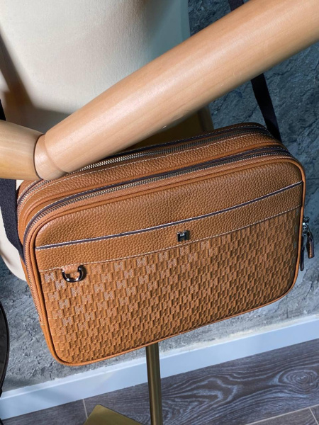 МУЖСКАЯ СУМКА МЕССЕНДЖЕР HERMES  63580 фото анонса