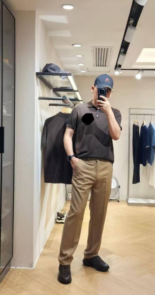 МУЖСКИЕ БРЮКИ LORO PIANA  77972 фото анонса