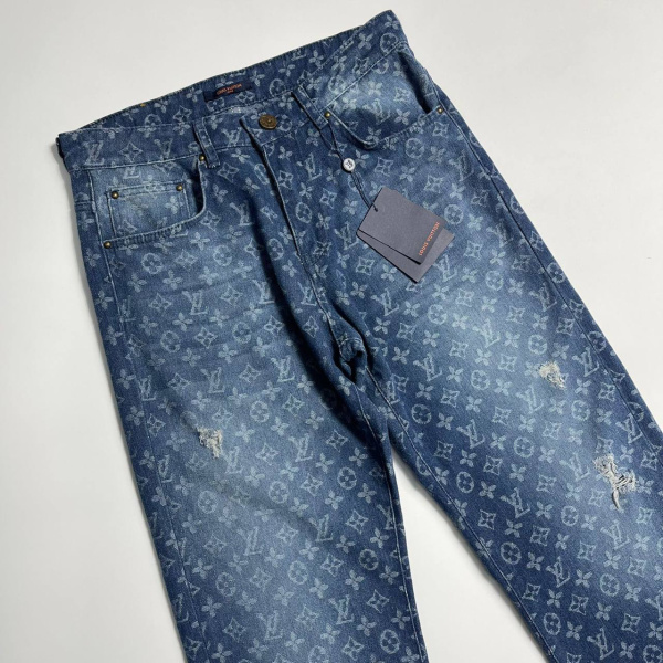 МУЖСКИЕ ДЖИНСЫ LOUIS VUITTON  63486 фото анонса