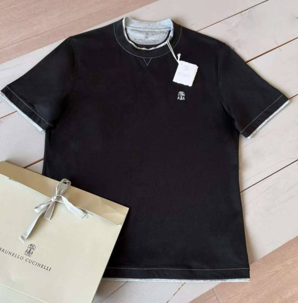 МУЖСКАЯ ФУТБОЛКА BRUNELLO CUCINELLI 