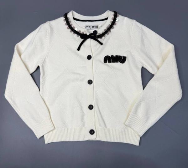 ДЕТСКИЙ КАРДИГАН MIU MIU 
