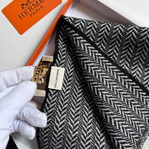 МУЖСКОЙ ШАРФ HERMES  72639 фото анонса