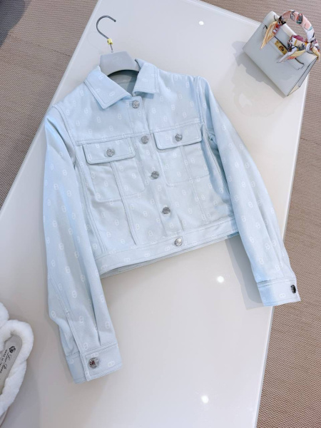 КУРТКА ДЖИНСОВКА HERMES  79813 фото анонса