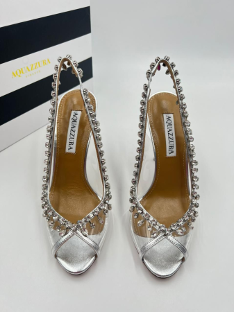 БОСОНОЖКИ AQUAZZURA 50610 детальное фото товара