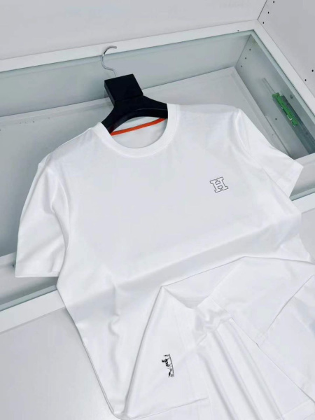 МУЖСКАЯ ФУТБОЛКА HERMES  77388 фото анонса