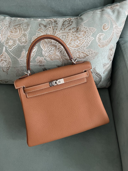 СУМКА HERMES KELLY 25 ручная работа 56074 фото анонса