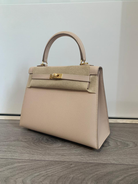 СУМКА HERMES KELLY 25 ручная работа 15556 фото анонса