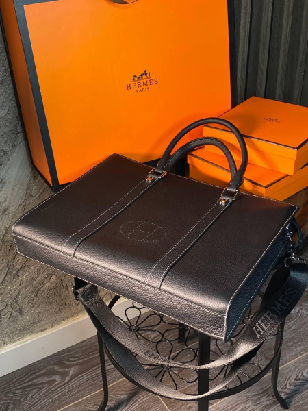 МУЖСКОЙ ПОРТФЕЛЬ HERMES  63582 фото анонса