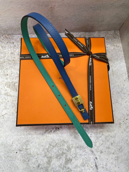 ЖЕНСКИЙ РЕМЕНЬ ДВУХСТОРОННИЙ HERMES  60491 фото анонса