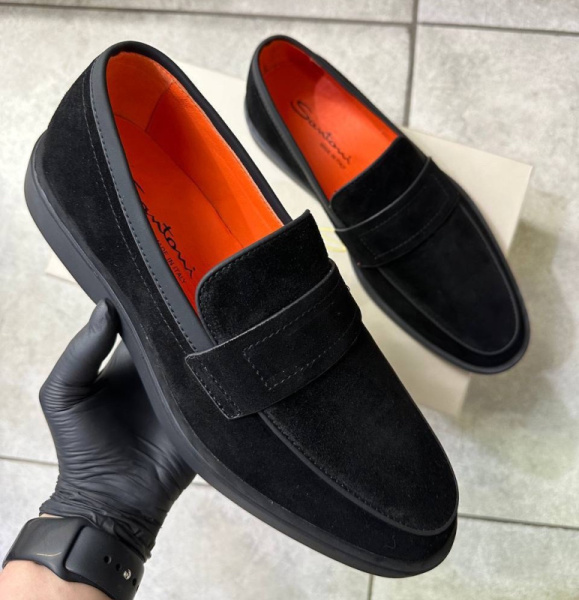 МУЖСКИЕ ЛОФЕРЫ SANTONI 