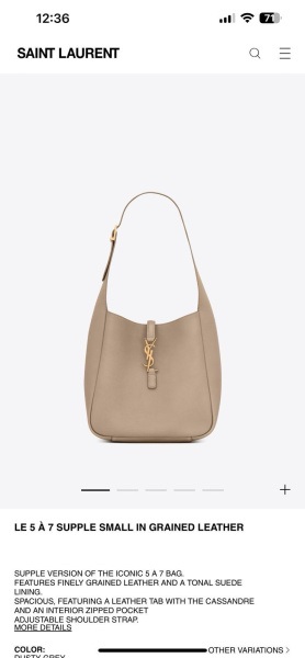 СУМКА SAINT LAURENT  66455 фото анонса