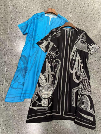 ПЛАТЬЕ HERMES  60617 детальное фото товара