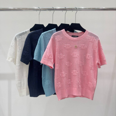 ФУТБОЛКА CHANEL  66239 детальное фото товара