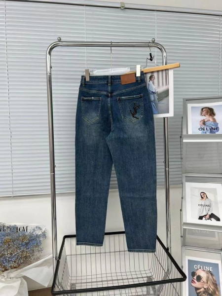 ДЖИНСЫ SAINT LAURENT  61816 фото анонса