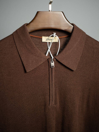 МУЖСКОЕ ПОЛО BRIONI 70027 детальное фото товара