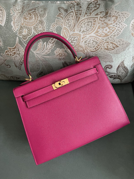 СУМКА HERMES KELLY 25 ручная работа 56079 фото анонса