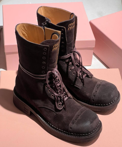 БОТИНКИ MIU MIU 
