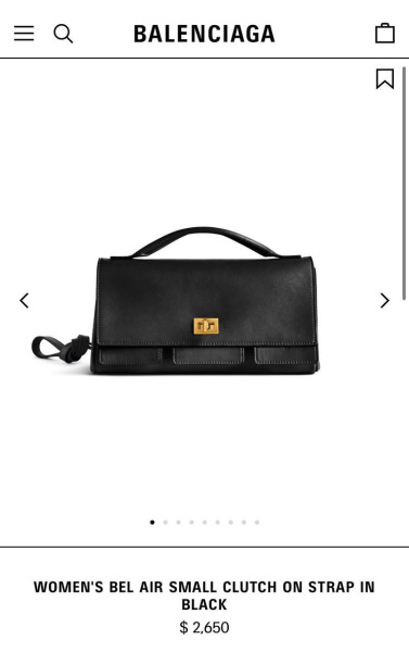 СУМКА BALENCIAGA BEL AIR  75194 фото анонса