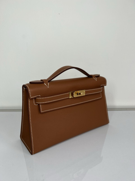 СУМКА HERMES KELLY 20 POCHETTE 65032 фото анонса