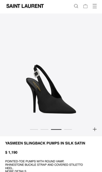 ТУФЛИ SAINT LAURENT  65484 фото анонса