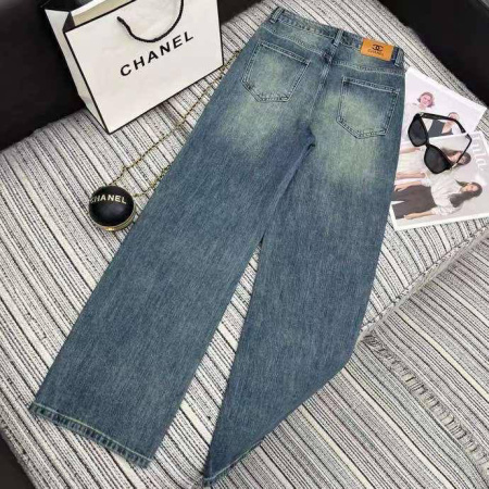 ДЖИНСЫ CHANEL  71555 детальное фото товара