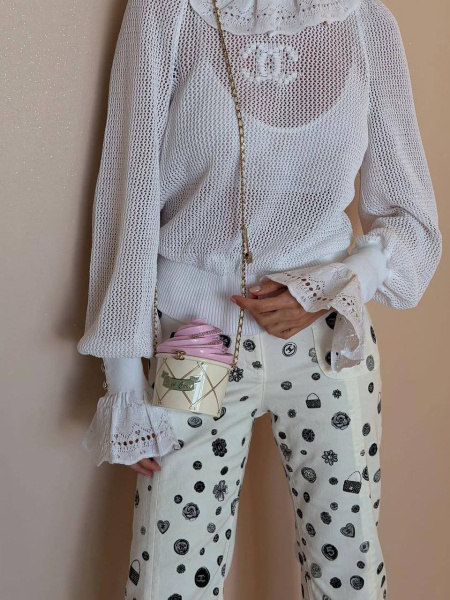 ДЖИНСЫ CHANEL  82390 фото анонса