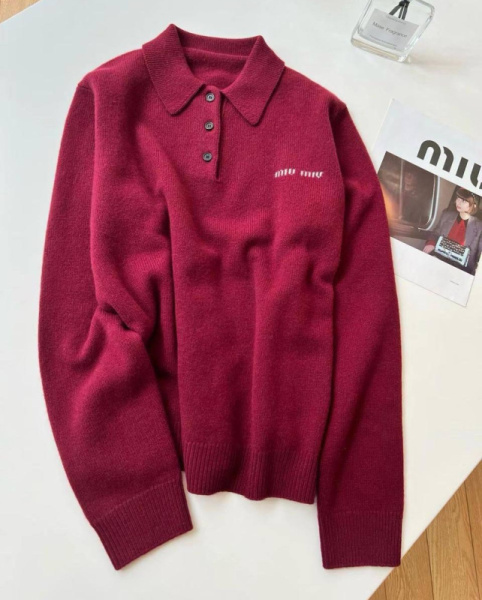 СВИТЕР ПОЛО MIU MIU 
