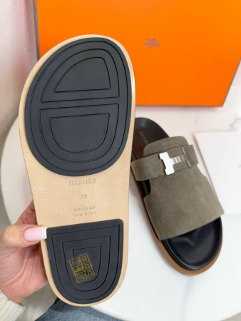 ШЛЕПКИ HERMES  75421 детальное фото товара