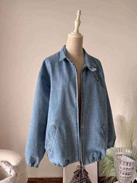 КУРТКА ДЖИНСОВКА PRADA 66569 фото анонса