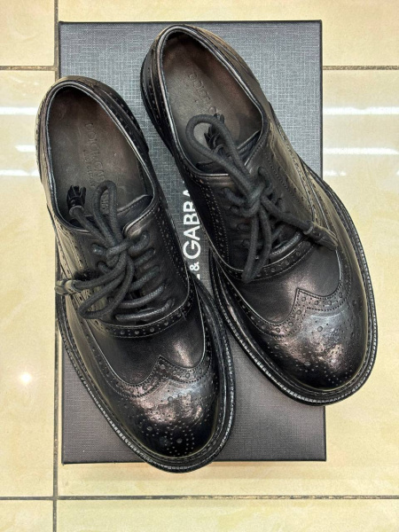 МУЖСКИЕ ТУФЛИ DOLCE & GABBANA  72561 фото анонса