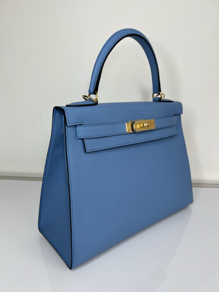 СУМКА HERMES KELLY 28 ручная работа 56085 фото анонса