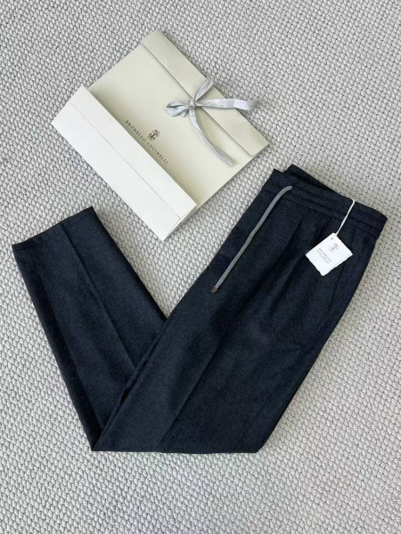 МУЖСКИЕ БРЮКИ BRUNELLO CUCINELLI  73684 фото анонса