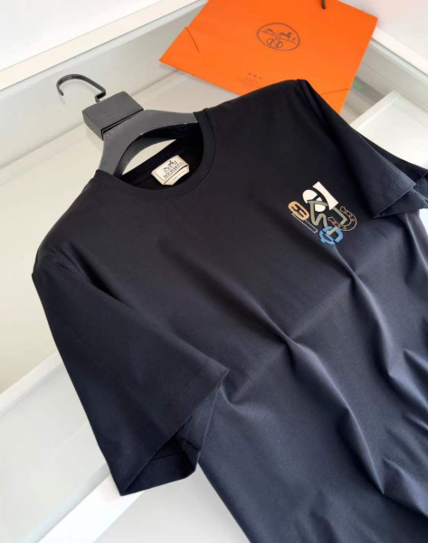 МУЖСКАЯ ФУТБОЛКА HERMES  77384 фото анонса