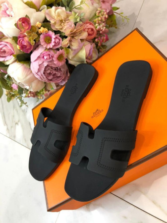 ШЛЕПКИ HERMES 39627 детальное фото товара